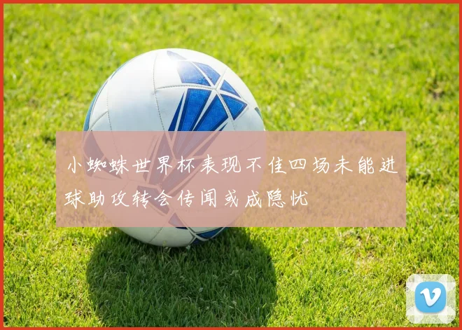 小蜘蛛世界杯表现不佳四场未能进球助攻转会传闻或成隐忧